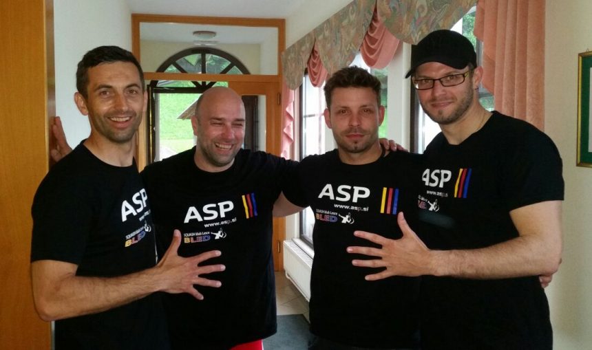 5.mesto za ekipo ASP Lesce na ekipnem squash državnem prvenstvu 2016
